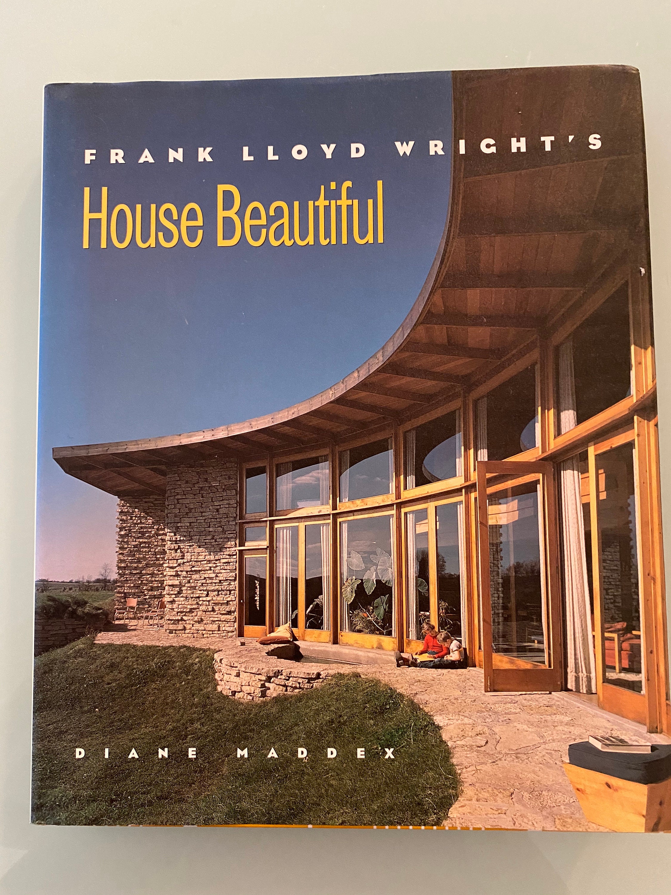 DIANE MADDEX フランクロイドライト建築の写真集 Frank Lloyd Wright House Hardcover Book – Diane Maddex 2000 - Etsy