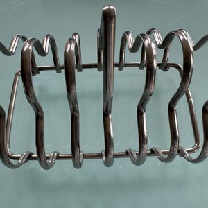 Vintage Mid Century English Silver Plated Toast Rack Nice