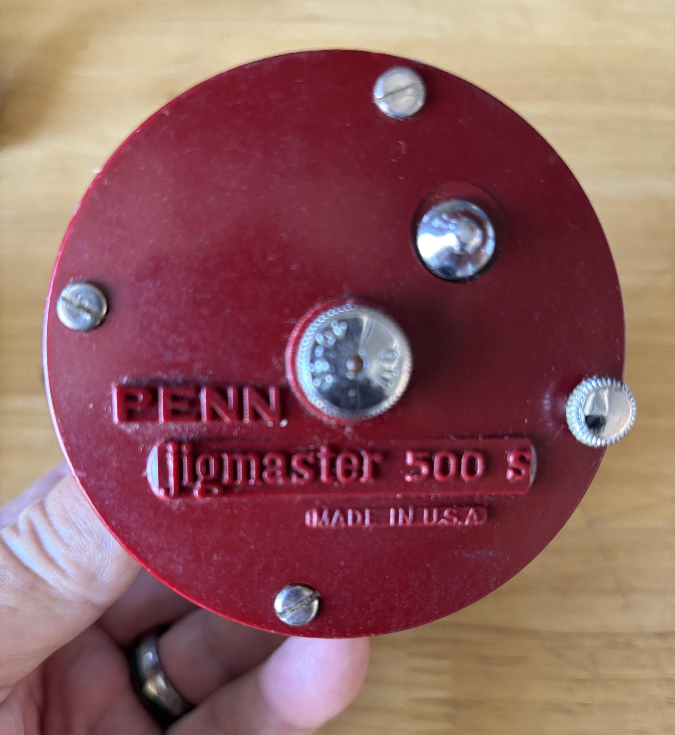 Penn Jig Master 500 Saltwater Fishing Reel Vintage Made In USA Penn Jig Master 500 Saltwater Fishing Reel Vintage Made In USA