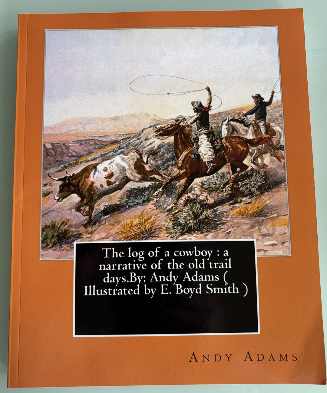 The Log of a Cowboy: Andy Adams - Etsy