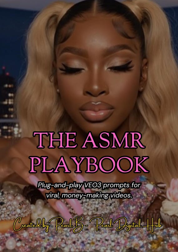 ASMR Playbook | plus the VEO3 Prompt Generator | MRR
