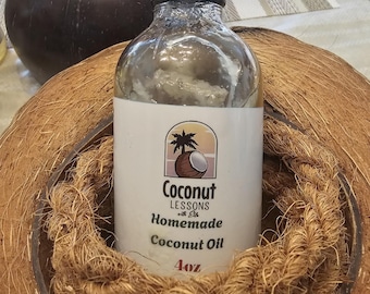 Aceite de coco casero - Totalmente natural