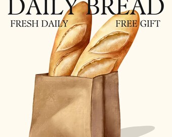 PAN DE CADA DÍA: Impresión digital, Descarga digital, Ánimo, Impresión, Jesús, Fe, Arte, Impresión digital, Pequeña empresa