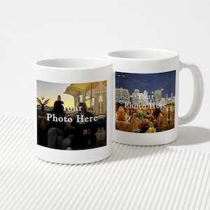 Custom Photo Coffee Mug, Personalised Anniversary Photo Mug, Photo Mug Personalised, Mug With Photo/Text Custom Photo Coffee Mug Ceramic Cup