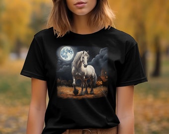 Draft Horse Shirt Horse trainer shirt Heavy Horse Work horse Shire Belgian Percheron Gypsy Drum horse spotted draft gift for horse lover art