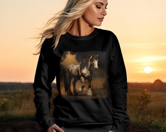 Draft Horse Shirt Horse trainer shirt Heavy Horse Work horse Shire Belgian Percheron Gypsy Drum horse spotted draft gift for horse lover art