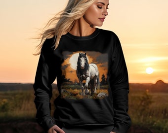 Draft Horse Shirt Horse trainer shirt Heavy Horse Work horse Shire Belgian Percheron Gypsy Drum horse spotted draft gift for horse lover art