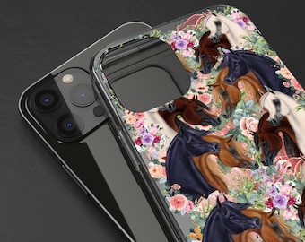 Arabian horse phone case Clear Cases iPhone