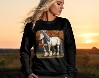 Draft Horse Shirt Horse trainer shirt Heavy Horse Work horse Shire Belgian Percheron Gypsy Drum horse spotted draft gift for horse lover art