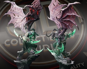 The Betrayer custom 3D-geprint standbeeld - FanArt handgemaakte en handbeschilderde fantasie verzamelfiguur