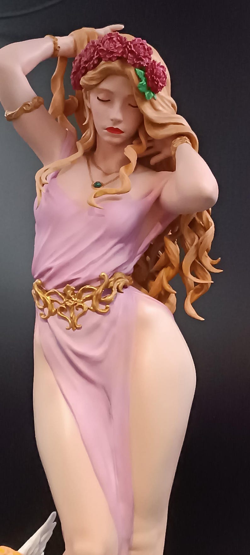 Greek Goddess Aphrodite Custom 3D Printed Statue - Fanart Handmade ...