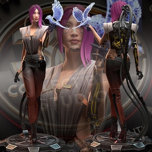 Songbird statue cyberpunk - Etsy 日本