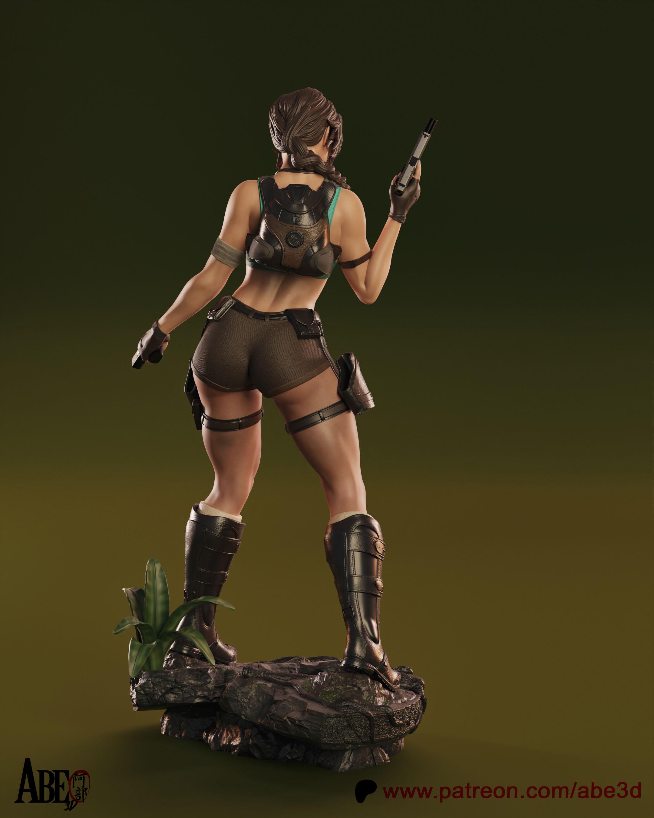 The Fearless Explorer Custom 3D Printed Statue - Fanart Handmade ...