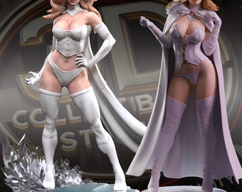 Diamentowa Cesarzowa, niestandardowa, drukowana w 3D figurka – FanArt, ręcznie malowana i ręcznie robiona figurka fantasy do kolekcjonowania