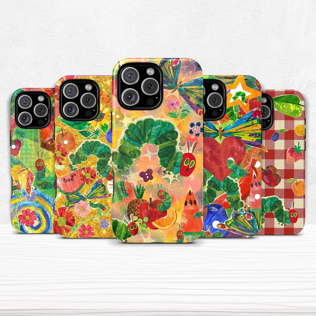 Humngry Sticker Iphone Hungry Caterpillar Phone Case Dual Shell Cover for iPhone 11 12 13 14 ...
