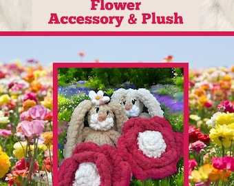 Flower Pattern | Plush + Accessory | PDF + Video | Four Threads Original