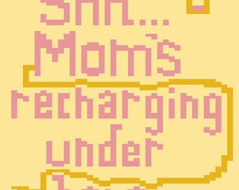 Finger Knitting Blanket Pattern: "Mom's Recharging" DIY Cozy Throw (Digital Download)