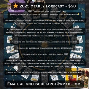 2025 Jahresvorhersage Sonnenlegung mit 1 Frage Tarot Karte