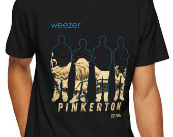 Unisex Weezer Silhouette Album Pinkerton Grapich - Fans Weezer - Merch & Gift