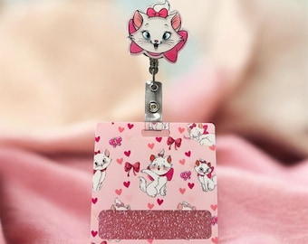 Schattige verpleegkundige badgehaspel met bijpassende badge Buddie | Intrekbare badgehouder | RN CNA LPN Medisch assistent Gezondheidszorgcadeau