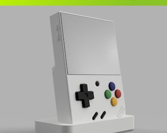 Miyoo Mini Plus Low Profile Stand - Stampa 3D STL (download digitale)