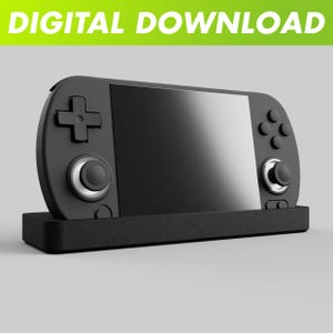Anbernic RG40XX H Low Profile Display Stand - Digital Download - STL to 3D Print at Home