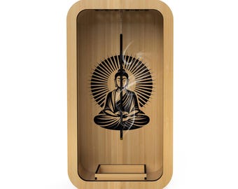 Laser Cut Incense Burner File | 9 Designs SVG 3mm MDF | Dual Function LED Candle Box