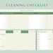 Cleaning Checklist - Etsy