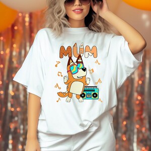 Chilli Mom Shirt, Chilli T-shirt, Cool Mom Shirt, Mother's Day Shirt, Bluey Shirt, Bluey Cartoon Shirt, Mom Dad Shirt, Gift For Parents
