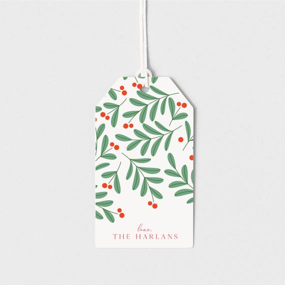 Joyful Holiday Gift Tag