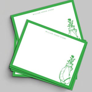 Golf Stationery