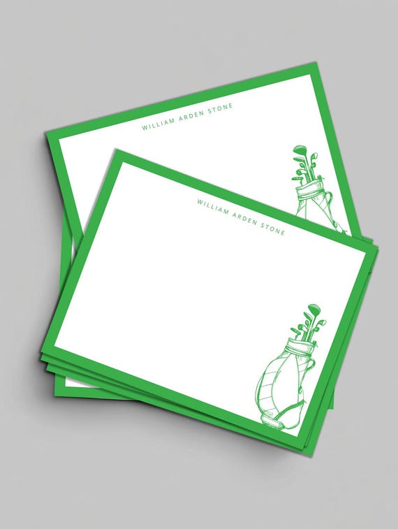 Golf Stationery