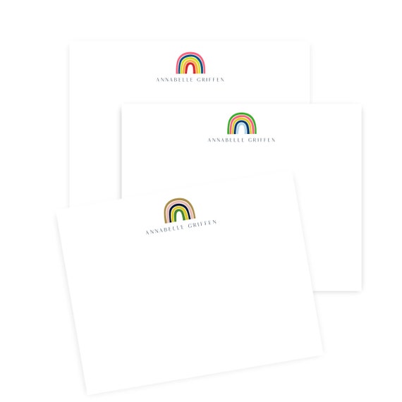 Rainbow Notecards