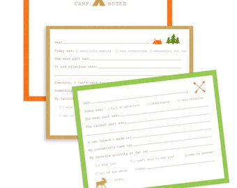 Camp Stationery Bundle Pack