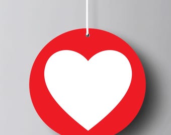 Big Heart Gift Tag