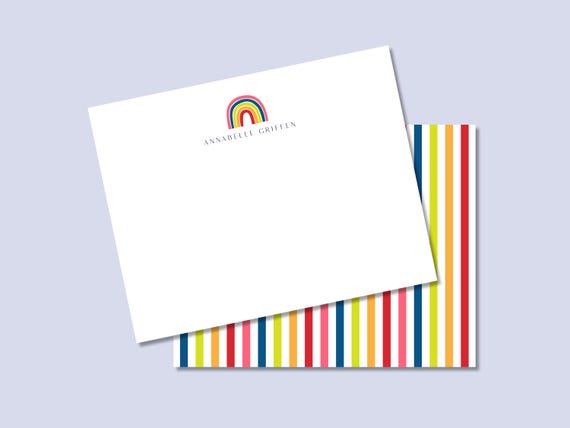 Rainbow Notecards