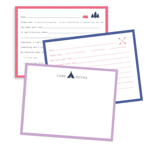 Girls Camp Stationery Bundle Pack