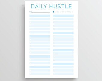 Daily Hustle Notepad