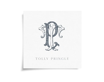 Monogram Stickers & Cards - TP - PT