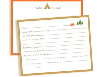 Combo Camp Stationery Pack