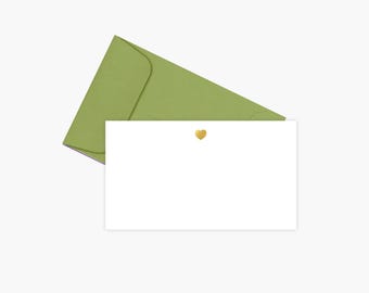Gold Foil Enclosure Cards