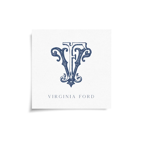 Monogram Stickers & Cards - VF - FV