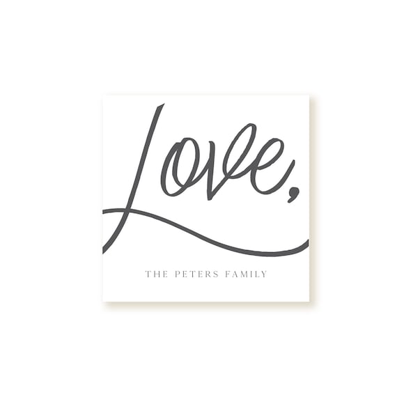 LOVE Stickers and Enclosure Cards