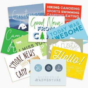 CAMP POSTCARDS