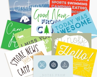 CAMP POSTCARDS