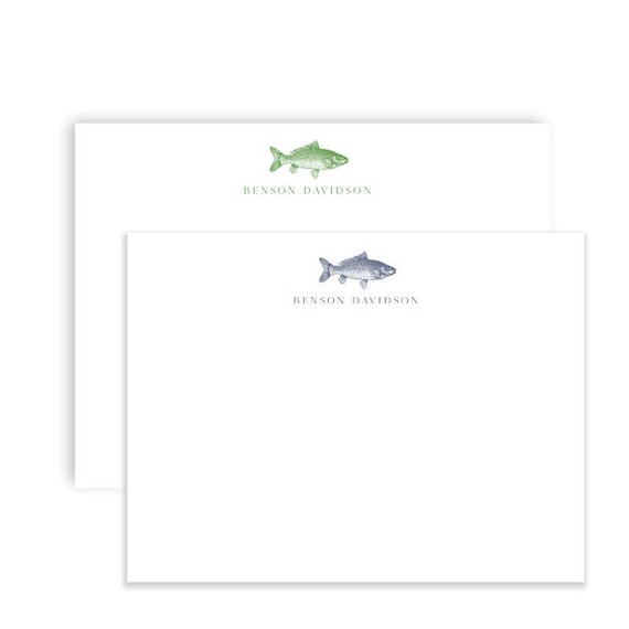 Classic Fish Notecards