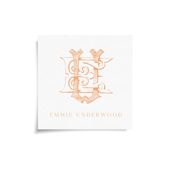 Monogram Stickers & Cards - EU - UE