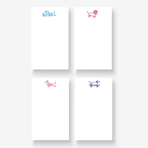 Dachshund Notepads