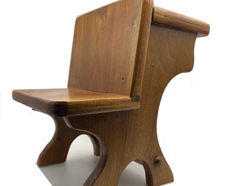Miniature Wood School Desk