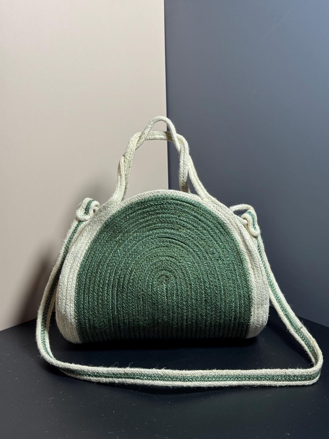 Handwoven Maasai Jute Handbag - African Artisan Eco-Friendly Tote | Unique Exotic Jewelry main image 0